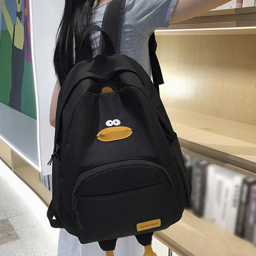 Mochila De Pato Con Asa En La Parte Superior, Práctica Bolsa