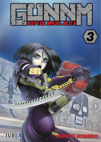 Gunnm Battle Angel Alita 3 - Kishiro,yukito