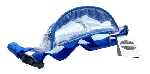 Imagen 2 de 6 de 50 Cangureras Transparentes Notbigdeal Azul Unisex