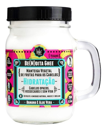 Máscara Capilar Hidratante Lola Cosmetics 350ml Bemdita Ghee