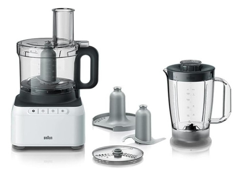 Braun Robot De Cocina Pureease Fp 3131 Con Batidora De 1,2 L