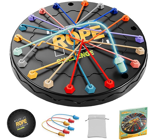 Juego De Rompecabezas Rope Untangling, Juego De Mesa De Estr