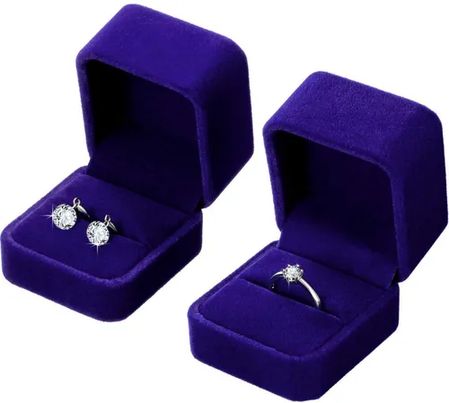 comprar Caja Anillo Compromiso Varios Colores