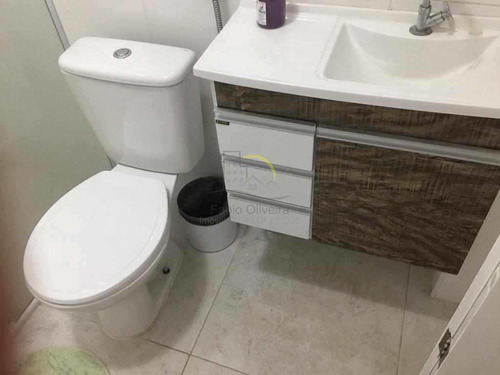 Imagem 10 de 14 de Apartamento Com 1 Dorm, Itararé, São Vicente - R$ 215 Mil, Cod: 2855 - V2855