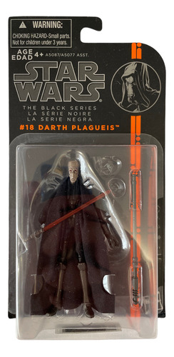 Darth Plagueis The Wise Star Wars The Black Series #18 3.75 