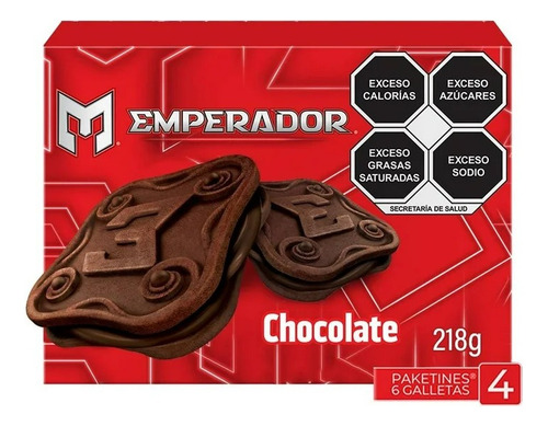 Galletas Gamesa Emperador Tipo Sándwich Con Relleno Sabor A