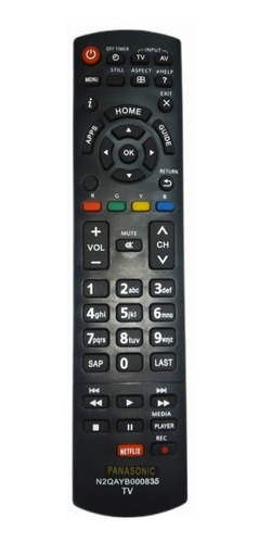 Control Tv Panasonic Viera Smart Netflix Delivery Gratis Ccs