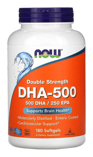 Dha-500 Fish Oil Softgels - Unidad a $944