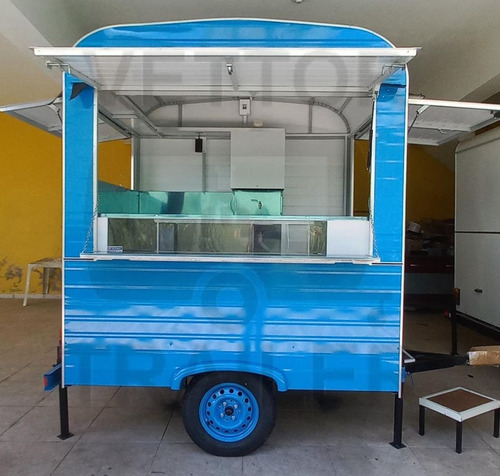 Trailer Food Truck Novo 2024. Trailer P/ Lanches, Doces, Etc