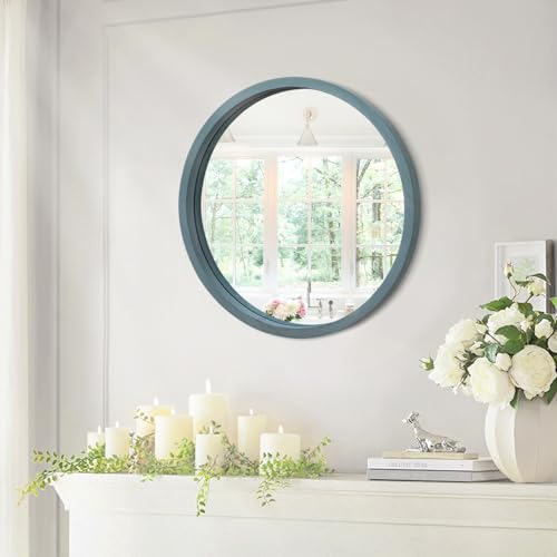 Espejo De Pared Circular Espejo Redondo Para Baño, Espejo De