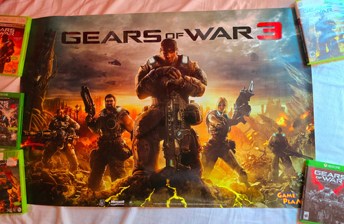 Pack5juegos Xbox360/one Gears Of War + Autógrafo'rodferguson (Usado)
