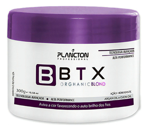 Btox Organico 300g Matizador - Plancton Para Loiras