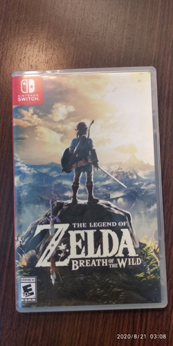 Nintedo Switch + Zelda Breath Of The Wild