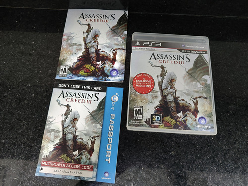 Assassins Creed 3 Ps3 (Usado)