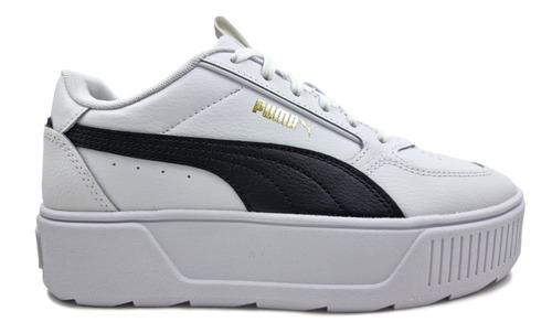 Tenis Puma Karmen Rebelle Para Mujer 38842002 Color Blanco 