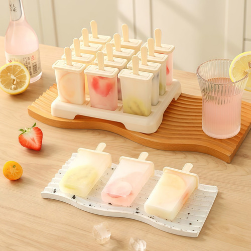 2 Moldes Caseros Para Paletas De Helado Para Uso Doméstico