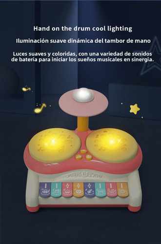 Juguete De Batería Jazz Para Niños Instrumento Educativo