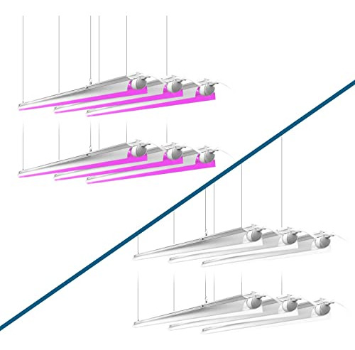 Luces Led Para Cultivo Barrina (paquete De 12), 4 Pies, 42 W