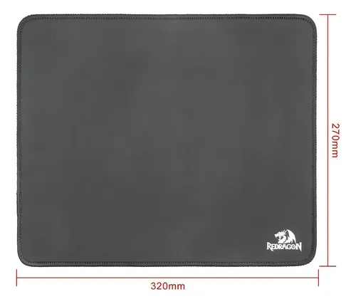 Mouse Pad gamer Redragon Flick de borracha m 27cm x 32cm x 3mm