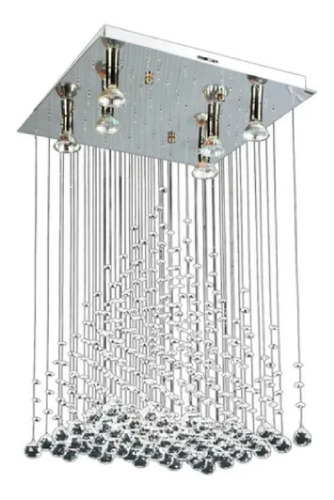 Plafon Moderno Caireles Estratos Colgante + 8 Gu10 Led