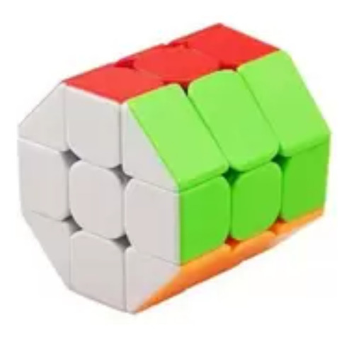 Cubo Rubik 3x3x3 Cilindro Color Coleccionable Especial #2