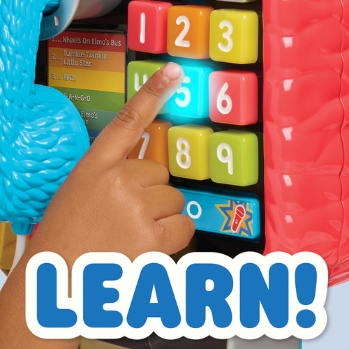 Elmo Sing Learn Teléfono De Juego 17.5 Pulgadas Just Play