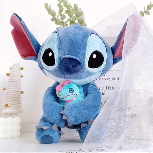 Punimo Peluche 32cm Mediano Perro Stitch Pachon Regalos Para Bebes Oso De Peluche,adecuado Para Bebés
