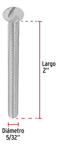 Bolsa Con 150 Tornillos 5/32 X 2 Tipo Estufa, Fiero 44612