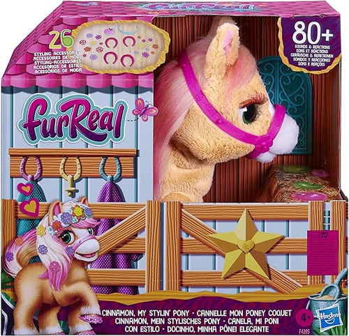 Fur Real Canela Mi Poni Con Estilo 80 Reacciones 26 Accesori