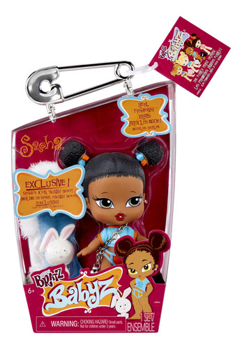 Bratz Babyz Sasha Muñeca De Moda Coleccionable Con Moda Rea