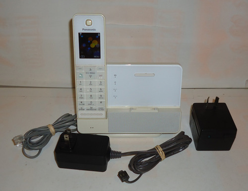 Telefono Inalambrico Panasonic Bluetooth Pantalla Color Blanco (Usado)