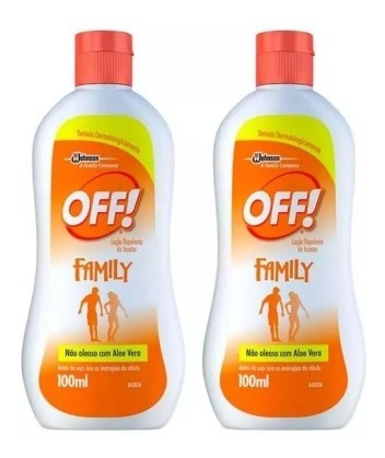 Off Family Kit Loção Repelente 2 X 100ml