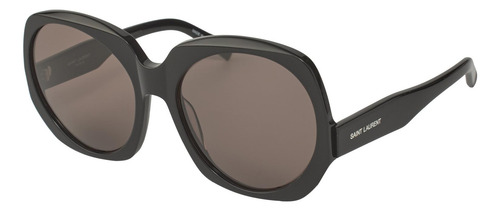 Lentes Saint Laurent Sl74 001 Square Oversized Negro