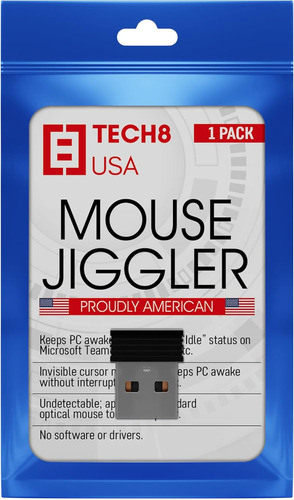 , Ratón Usb Jiggler Indetectable, Funciona Segundo Pla...