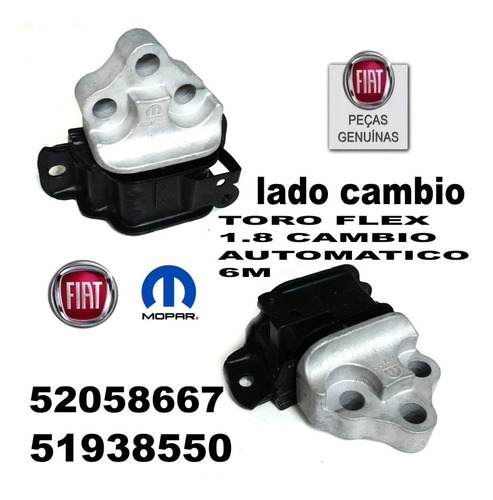 Coxim Do Motor Lado Esquerdo Jeep Renegade Fiat Toro