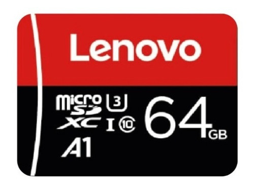 Imagen 1 de 5 de Tarjeta De Memoria Micro Sd 64gb Lenovo 100mb/s Clase 10