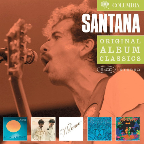 Santana Original Album Classics 5cd Eu Nuevo Musicovinyl