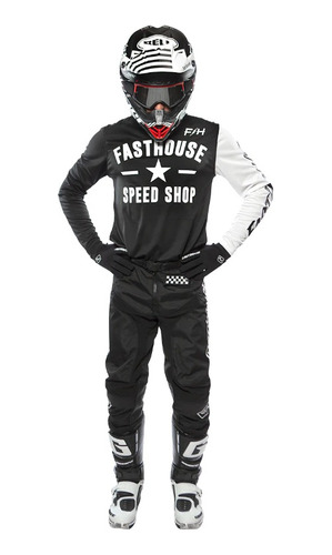 Equipo Moto Cross Fasthouse Carbon Og