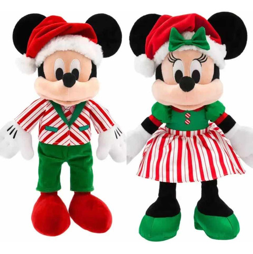 Casal Mickey E Minnie Natal Disney Store Original  Importado