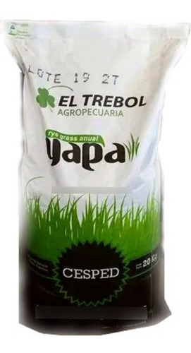 Cesped Calidad Superior Rye Grass Anual Yapa Bolsa X 5 Kgs