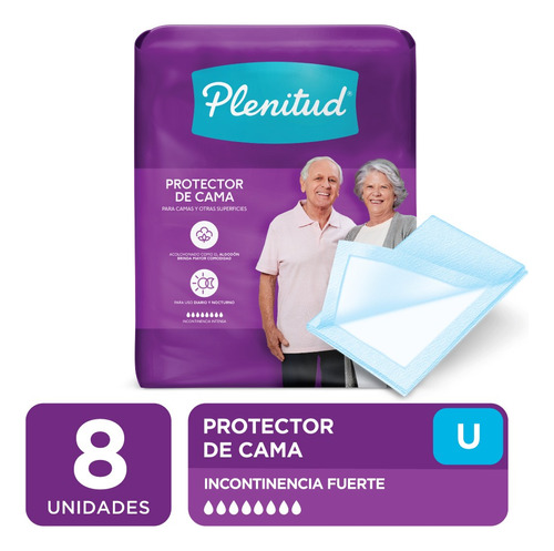 Plenitud Protector De Cama Zaleas X 8 Unidades