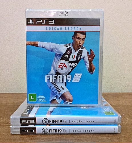 Fifa 19 Edição Legacy Ps3 Cd Novo Português Frete Grátis