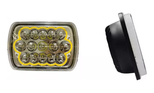 Luz Faro Foco Neblinero 15 Led Ojo Angel Moto Auto 4x4 Jeep