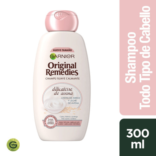 Shampoo Delicatesse Avena 300ml Original Remedies Garnier