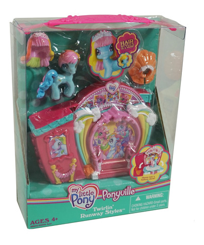 Juguete Ponyville Twirlin My Little Pony Runway Styles Con