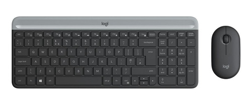 Kit Teclado Y Mouse Inalámbrico Logitech Mk470 Español