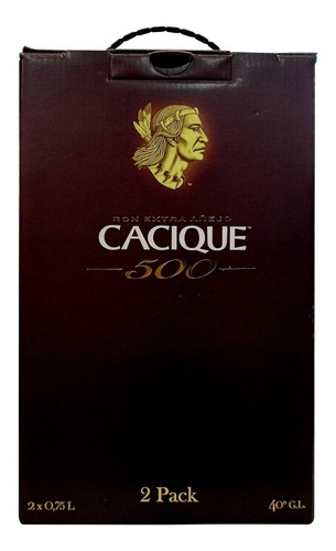 Ron Cacique 500 750ml 2 Pack