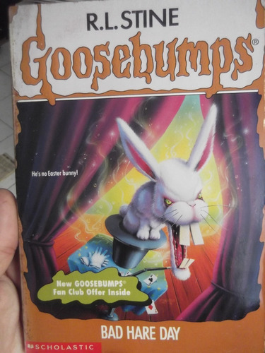 Goosebumps R. L. Stine Bad Hare Day En Ingles