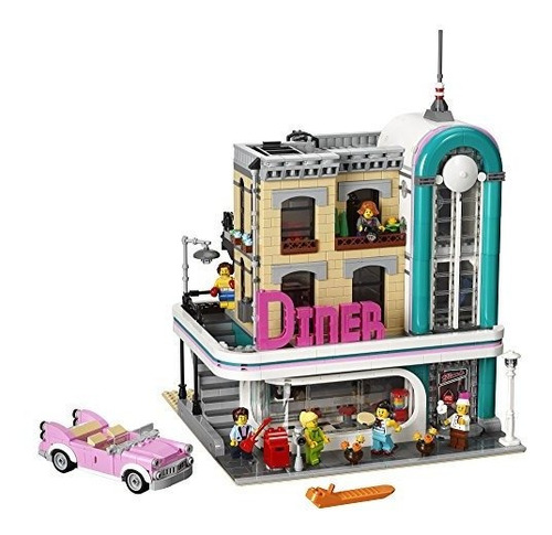 Lego Creator Expert Downtown Diner 10260 Kit De Construccio