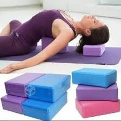 pilates y fitness Bloque de goma eva para yoga